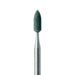Abrasive, Green, Nose Cone, 2.5mm Ø, Medium, HP - 661-025-HP-GRN - Avtec Dental