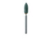Abrasive, Green, Nose Cone, 2.5mm Ø, Fine, FG - 661F-025-FG-GRN - Avtec Dental