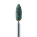 Abrasive, Green, Nose Cone, 2.5mm Ø, Fine, FG - 661F-025-FG-GRN - Avtec Dental