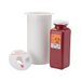 Sharps Container, Counter Mount - DCI 6802 - Avtec Dental