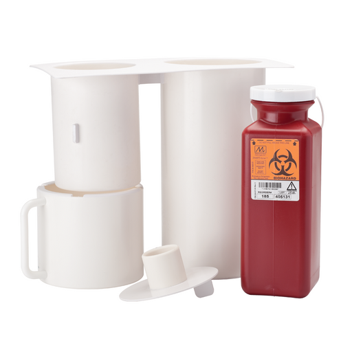 Sharps & Waste Chute, Combined - DCI 6804 - Avtec Dental