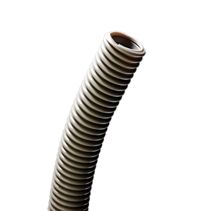 Vacuum Tubing, 5/8" I.D., Corrugated Gray - DCI 703