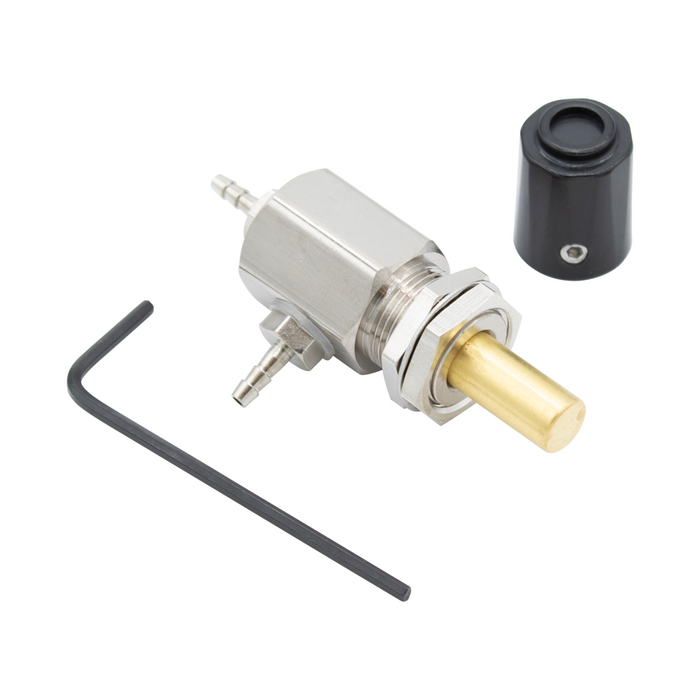 Needle Valve W/Knob, Black - DCI 7050