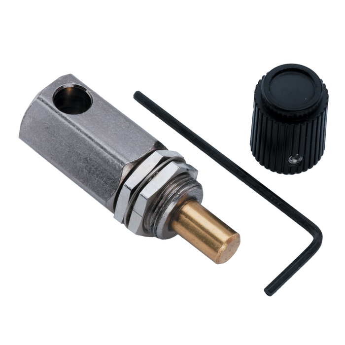 Flow Control Valve w/Knob, Black - DCI 7055