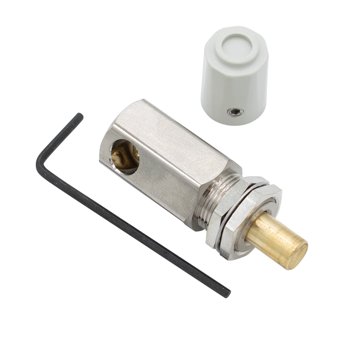 Flow Control Valve w/Knob, Gray - DCI 7056