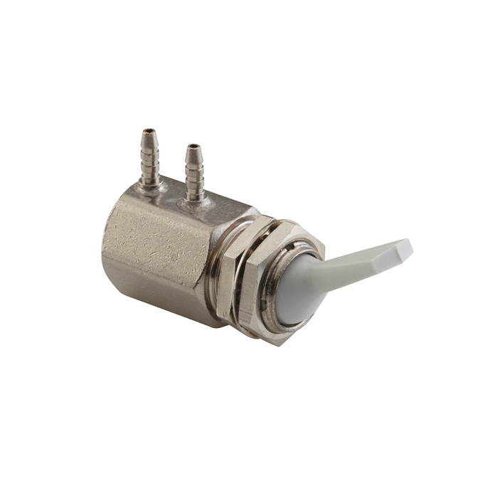 Toggle Valve, Side Port, 3-Way, Gray - DCI 7156
