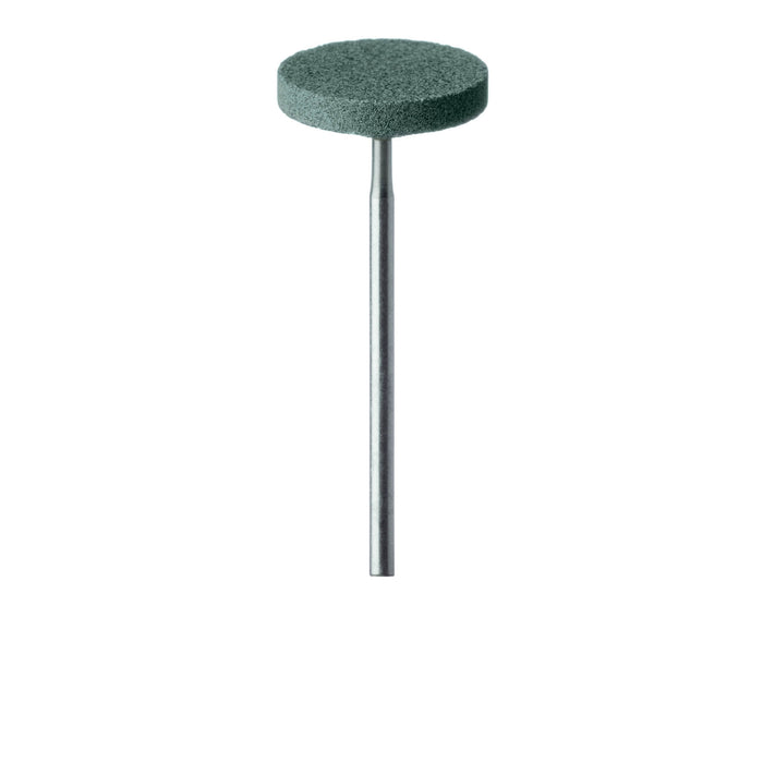 Abrasive, Green, Large Wheel, 19mm Ø, Medium, HP - 717-190-HP-GRN - Avtec Dental