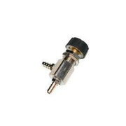 Needle Valve w/Black Cap Knob & Large Barbs - DCI 7197