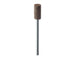 Abrasive, Brown, Long Barrel, 6.5mm Ø, Hard Bonding, Medium, HP - 731-065-HP-BRN - Avtec Dental