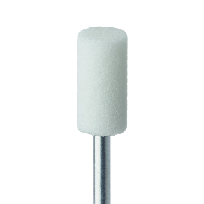Abrasive, White, Long Barrel, 6.5mm Ø, Very Hard Bonding, Coarse, HP - 731-065-HP-WH - Avtec Dental
