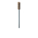 Abrasive, Light Brown, Long Barrel, 5mm Ø, Medium, HP - 732-050-HP-LBRN - Avtec Dental