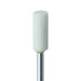 Abrasive, White, Cylinder, 5mm Ø, Very Hard Bonding, Coarse, HP - 732-050-HP-WH - Avtec Dental