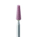 Abrasive, Pink, Tapered Flat End, 3.5mm Ø, Medium Bonding, Coarse, HP - 733-035-HP-P - Avtec Dental