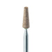 Abrasive, Light Brown, Tapered Flat End, 3.5mm Ø, Soft Bonding, Fine, HP - 733-035-HP-LBRN - Avtec Dental