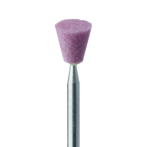 Abrasive, Pink, Inverted Cone, 6.5mm Ø, Coarse, HP - 736-065-HP-P - Avtec Dental