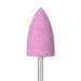 Abrasive, Pink, Flame, Laboratory Trimmer, 13mm Ø, Medium, HP - 743S-130-HP-P - Avtec Dental