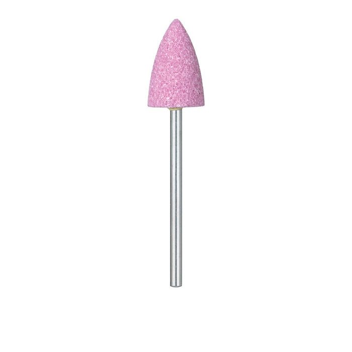 Abrasive, Pink, Flame, Laboratory Trimmer, 11mm Ø, Medium, HP - 744-110-HP-P - Avtec Dental
