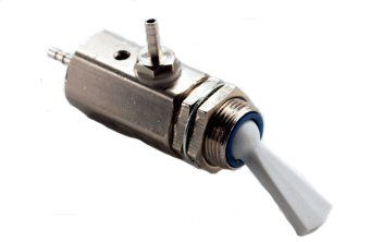 Toggle Cartridge Valve, On/Off, 3-Way, Normally Closed, Gray - DCI 7803