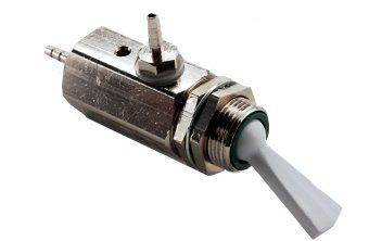 Toggle Cartridge Valve, Momentary, 3-Way, Normally Open, Gray - DCI 7817