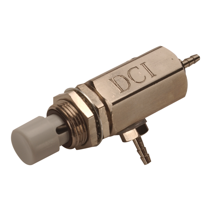 Push Button Cartridge Valve, Momentary, 2-Way Normally Closed, Gray - DCI 7821