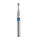 Round Diamond Bur, 1mm Ø, Medium, FG - 801-010-FG - Avtec Dental