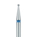 Round Diamond Bur, 1mm Ø, Medium, HP - 801-010-HP - Avtec Dental