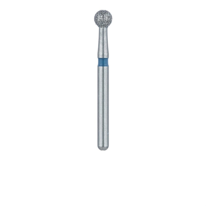 Round Diamond Bur, 2.5mm Ø, Medium, FG - 801-025-FG - Avtec Dental