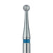 Round Diamond Bur, 2.1mm Ø, Medium, HP - 801-021-HP - Avtec Dental