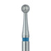 Round Diamond Bur, 2.7mm Ø, Medium, RA - 801-027-RA - Avtec Dental