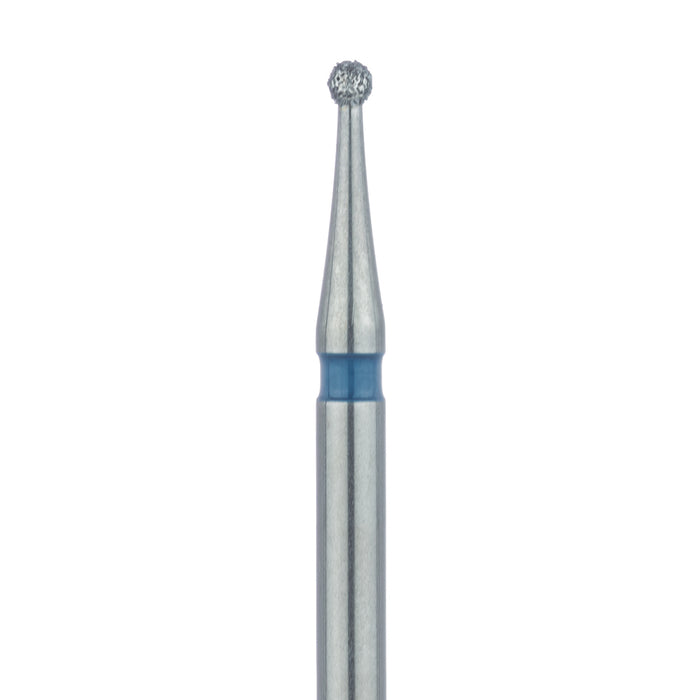Round Diamond Bur, 1mm Ø, Medium, SS - 801-010-SS - Avtec Dental