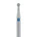Round Diamond Bur, 1.4mm Ø, Medium, SS - 801-014-SS - Avtec Dental