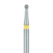 Round Diamond Bur, 1.2mm Ø, Extra Fine, FG - 801C-012-FG - Avtec Dental