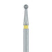 Round Diamond Bur, 1.4mm Ø, Extra Fine, FG - 801C-014-FG - Avtec Dental