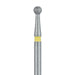 Round Diamond Bur, 1.8mm Ø, Extra Fine, FG - 801C-018-FG - Avtec Dental
