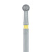 Round Diamond Bur, 2.3mm Ø, Extra Fine, FG - 801C-023-FG - Avtec Dental