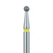Round Diamond Bur, 2.3mm Ø, Extra Fine, HP - 801C-023-HP - Avtec Dental