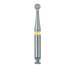 Round Diamond Bur, 2.3mm Ø, Extra Fine, RA - 801C-023-RA - Avtec Dental