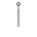 Round Diamond Bur, 3.3mm Ø, Fine, FG - 801F-033-FG - Avtec Dental
