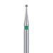 Round Diamond Bur, 0.9mm Ø, Coarse, FG - 801G-009-FG - Avtec Dental