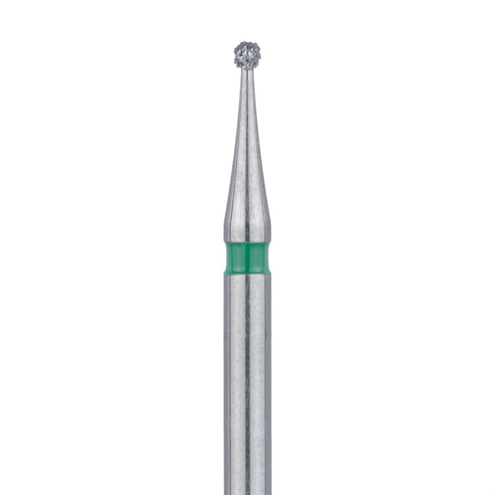 Round Diamond Bur, 1mm Ø, Coarse, FG - 801G-010-FG - Avtec Dental