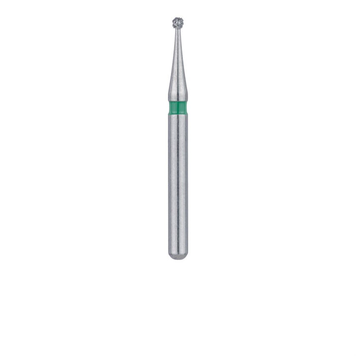 Round Diamond Bur, 1mm Ø, Coarse, FG - 801G-010-FG - Avtec Dental