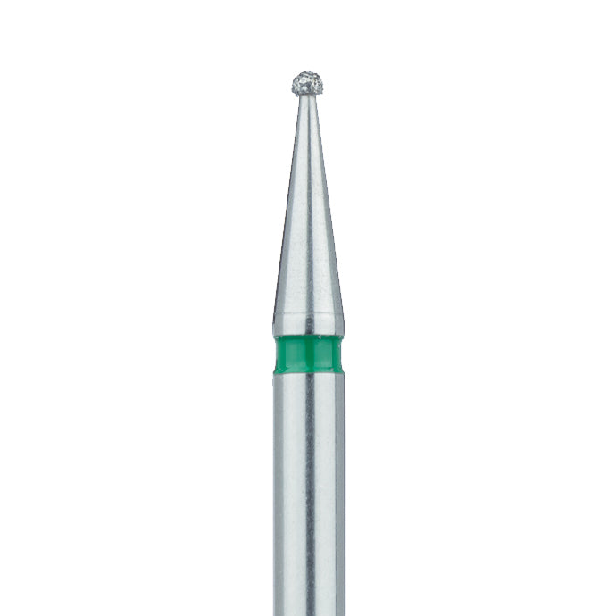 Round Diamond Bur, 1mm Ø, Coarse, HP - 801G-010-HP - Avtec Dental