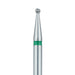 Round Diamond Bur, 1.4mm Ø, Coarse, HP - 801G-014-HP - Avtec Dental