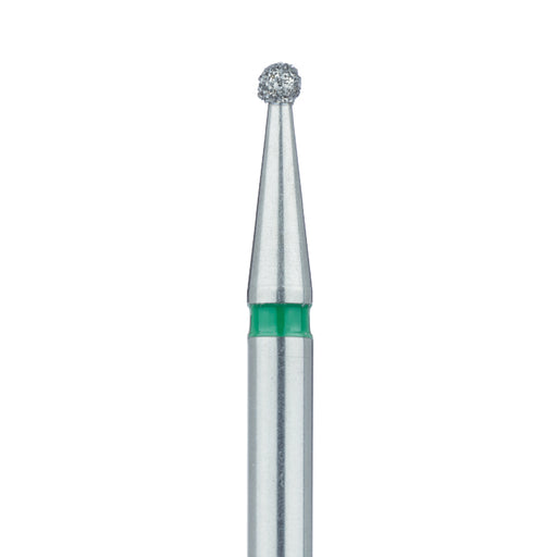 Round Diamond Bur, 1.6mm Ø, Coarse, HP - 801G-016-HP - Avtec Dental