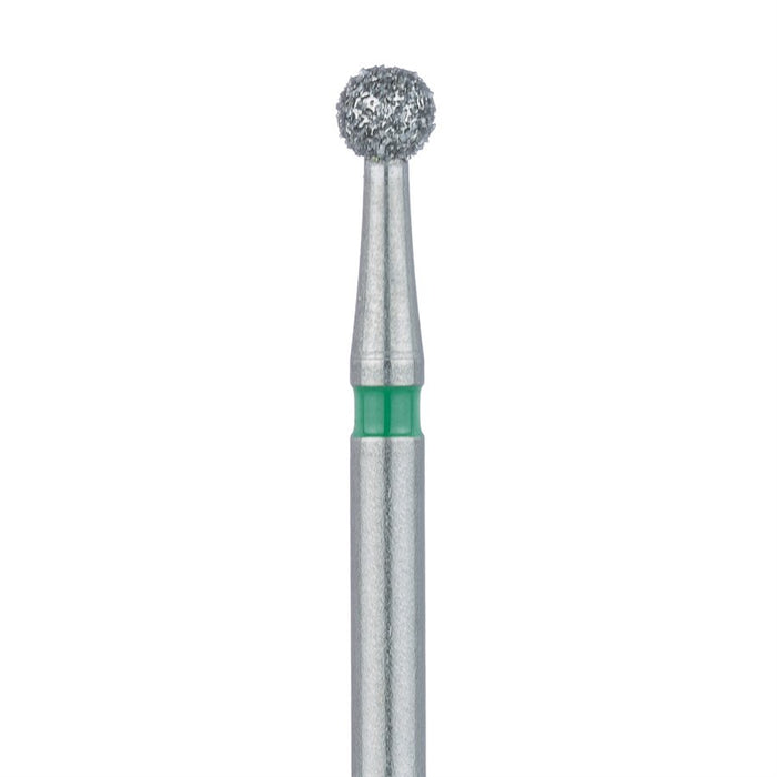 Round Diamond Bur, 2.1mm Ø, Coarse, FG - 801G-021-FG - Avtec Dental
