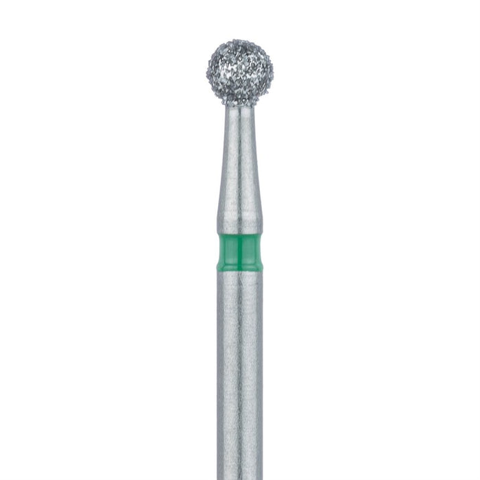 Round Diamond Bur, 2.3mm Ø, Coarse, FG - 801G-023-FG - Avtec Dental