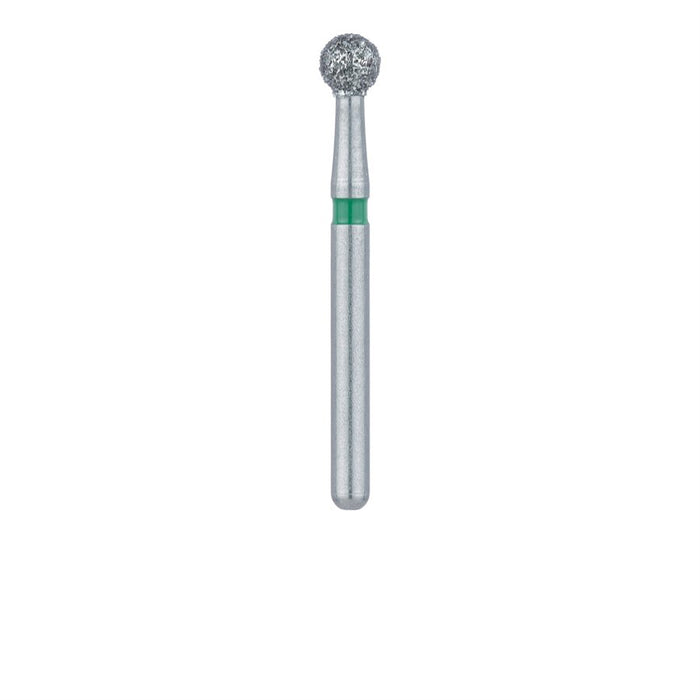 Round Diamond Bur, 2.5mm Ø, Coarse, FG - 801G-025-FG - Avtec Dental