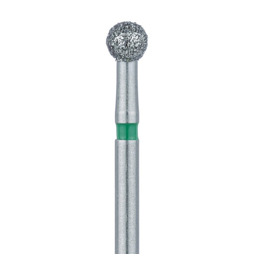 Round Diamond Bur, 2.7mm Ø, Coarse, FG - 801G-027-FG - Avtec Dental