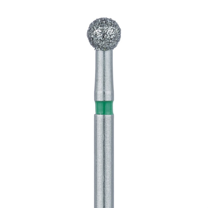 Round Diamond Bur, 2.7mm Ø, Coarse, FG - 801G-027-FG - Avtec Dental