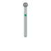 Round Diamond Bur, 2.7mm Ø, Coarse, FG - 801G-027-FG - Avtec Dental